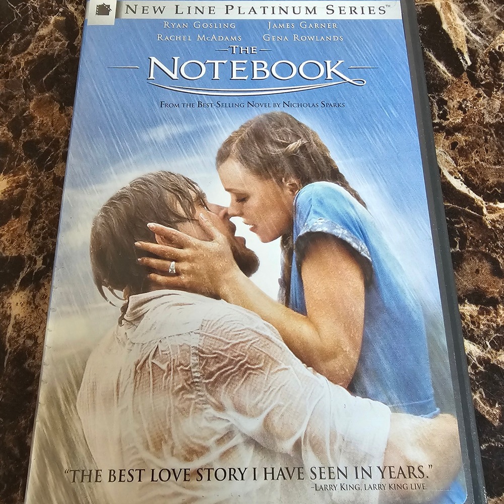 The Notebook DVD New Line Platinum Series 2-Disc Set Nicholas Sparks Romance